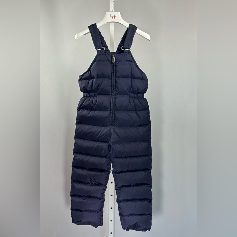 IL GUFO - Navy Blue Down Bib Ski Pants. 6 Years